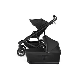 Wózek Thule Urban Glide 4-wheel - Black on Black + gondola - ZESTAW