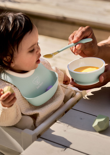 BABYBJORN - Dinnerware Set, 8 pcs - Powder Green