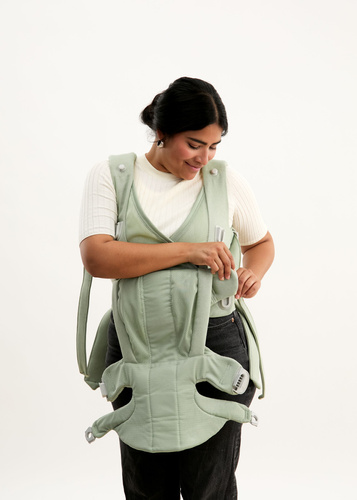 BABYBJORN - Baby Carrier HOLD, WOVEN, Light Green