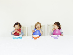 BABYBJÖRN - Soft Bib - Powder Blue