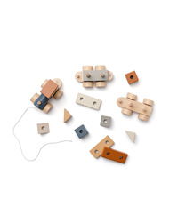 Kid's Concept - Block train brown