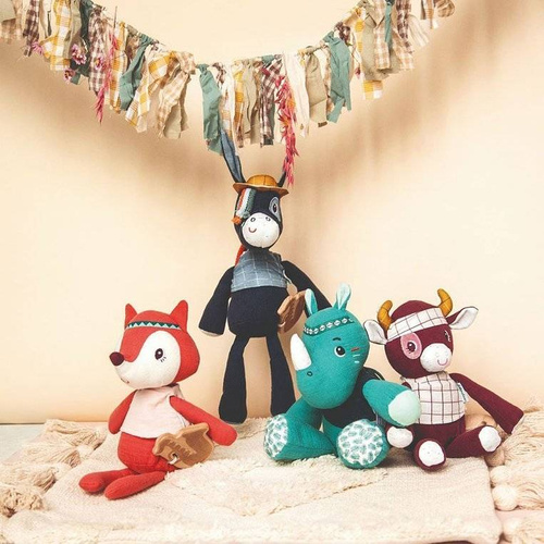 LILLIPUTIENS - A cuddly toy with a music box, Alice the Fox 0 m + ECO