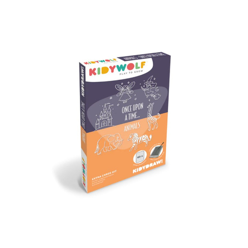 KIDYWOLF – refill set for KIDYDRAW-MINI 3+, Once Upon a Time and Animals