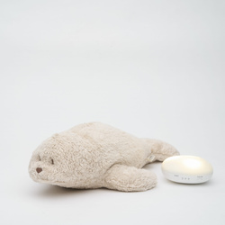 MOONIE 2.0 - organic humming seal with lamp, sand