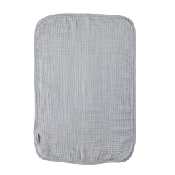LEANDER - topper for changing mat MATTY™, 2-pack, grey/sage green