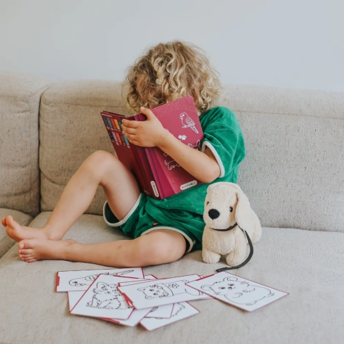 Kidywolf – illuminated drawing tablet KIDYDRAW MINI, pets