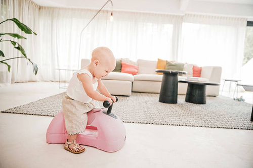 SCOOTANDRIDE - My First Ewolucyjny jeździk pchacz 3w1 6 m+ Rose