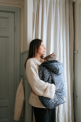 ELODIE DETAILS - winter hat, Furry Knit Beanie, Le Leopard, 6-12 months