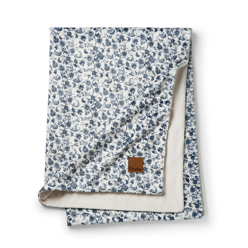 Elodie Details - Pearl Velvet Blanket - Garden Leo Toile