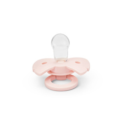 ELODIE DETAILS - Binky Bow Silicone 0-6 months, misty pink