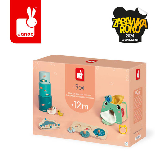 Janod - Set of educational toys Box 12 months