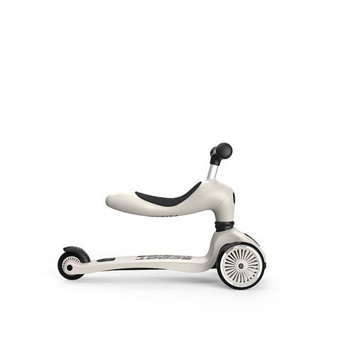 SCOOTANDRIDE - Highwaykick 2in1 Ride and scooter 1-5 years Ash