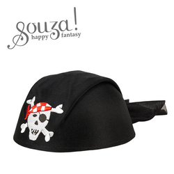 Souza! - Bandana piracka O'Mally czarna
