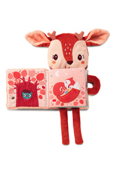 LILLIPUTIENS - Cuddle book Stella the fawn 3m+