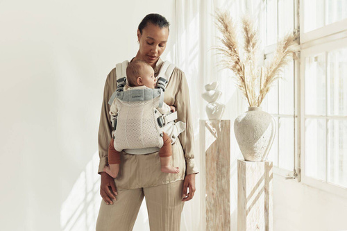 BABYBJORN - Baby Carrier Harmony 3D Mesh, Cream