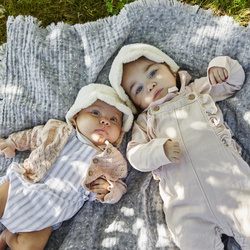 Elodie Details - Baby Bonnet - White Bouclé - 3-6 months