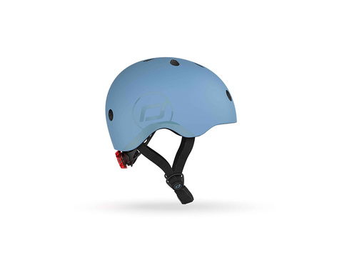 SCOOTANDRIDE - S-M helmet for children 3+ Steel