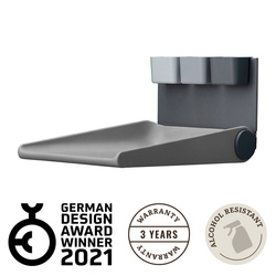 LEANDER WALLY™ -  WALL MOUNTED CHANGING TABLE, DUSTY GREY