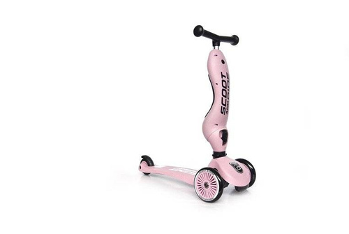 SCOOTANDRIDE - Highwaykick 2in1 Ride and scooter 1-5 years Rose