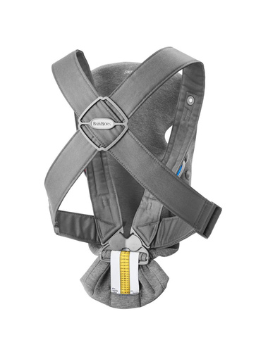 BABYBJÖRN - Baby Carrier MINI 3D Jersey, Dark Grey