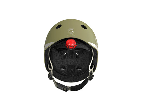 SCOOTANDRIDE - S-M helmet for children 3+ Olive