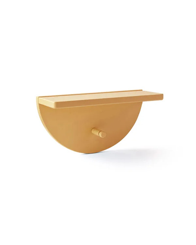 Kid's Concept - Mustard STAR round shelf