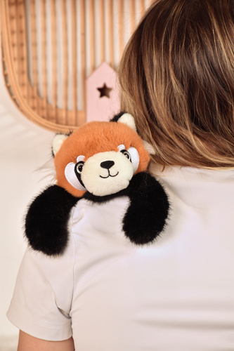 DOUDOU - magnetic plush Podcoll Red Fox, Histoire d'Ours, 30 cm, ginger