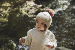 Elodie Details - Wool Beanies Pure Khaki 3-100 years