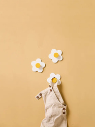 Kid's Concept - Hook flower white 3 pcs