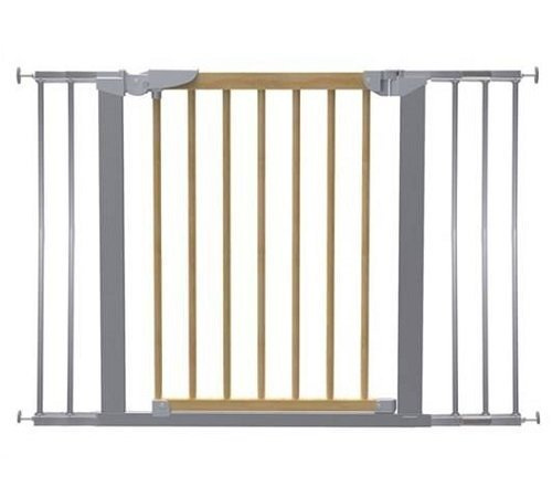 Baby Dan - Avantgarde Safety Gate, Beechwood + 5 extensions