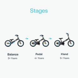 smarTrike -  Xtend Scooter 3w1 - Blue