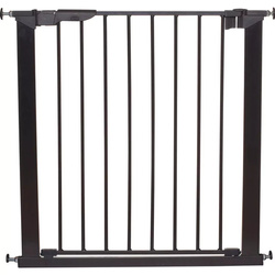 DogSpace - Lassie Pressure Fitted Dog Gate, Black (73.5-79.6cm)