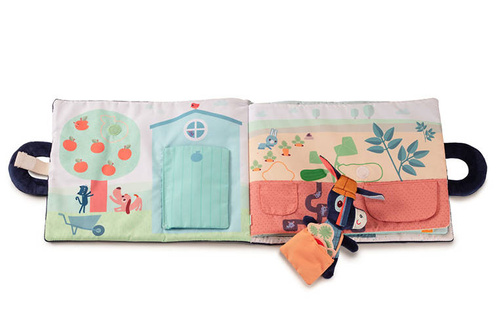 LILLIPUTIENS - Ignace at the farm - Activity book 18m+