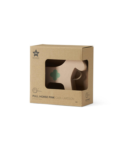 Kid's Concept - Pull horse pink CARL LARSSON