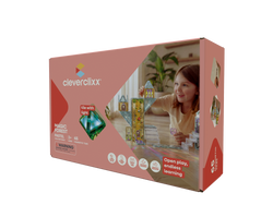 CLEVERCLIXX - magnetic blocks Magic Forest Pack Pastel - 65 pcs.