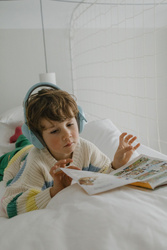 Kidywolf - KIDYNOISE noise-canceling headphones for children, pink