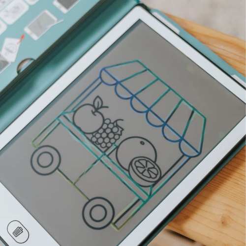 Kidywolf – illuminated drawing tablet KIDYDRAW MINI, My little market