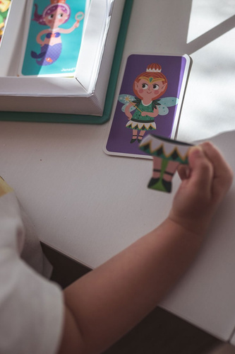 Janod - Magnetic puzzle World of fairy tales Magnetibook