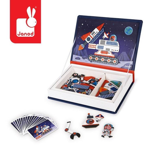 Janod - Magnetic puzzle Kosmos Magnetibook