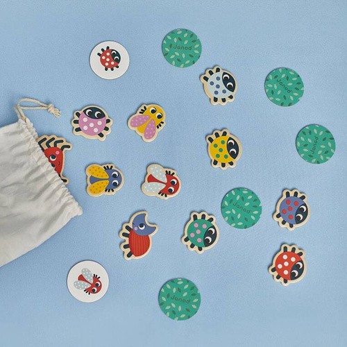 Janod - Hide and seek game Garden 2+