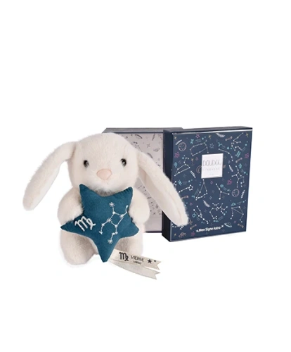 DOUDOU – DOUDOU ASTRO plush rabbit with zodiac sign, Doudou et Compagnie, 12 cm, Virgo