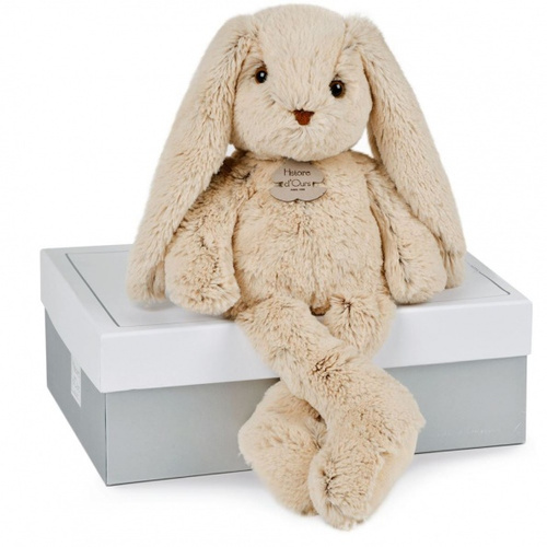 DOUDOU – plush rabbit Histoire d'Ours, 40 cm, beige