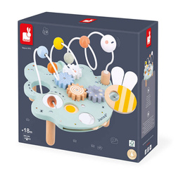 Janod - Multifunctional educational table Leaf Sweet Cocoon 18m+