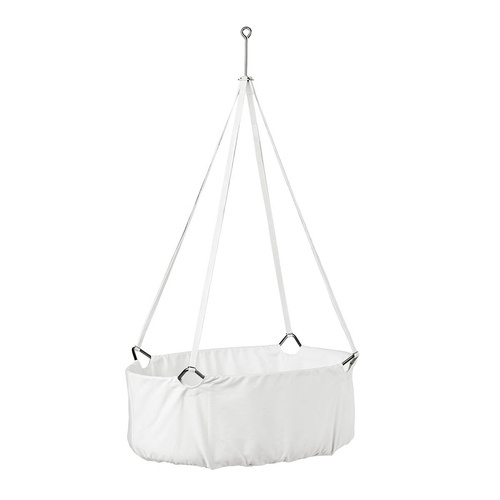 LEANDER - Classic™ cradle with mattress, white