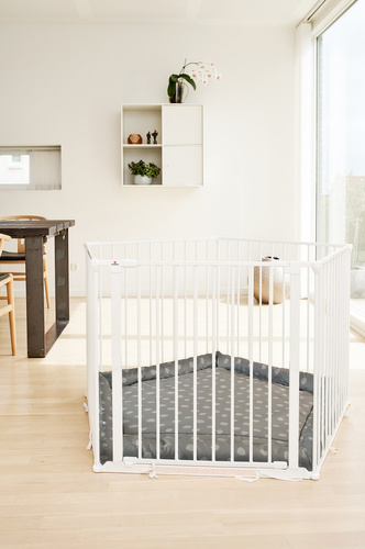 Baby Dan - Park-A-Kid Playpen, white