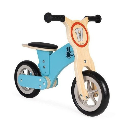 Janod - Bikloon Little Racer 2+ wooden balance bike for 3+ years