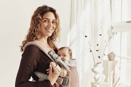 BABYBJORN - Baby Carrier Harmony 3D Mesh, Dusty pink