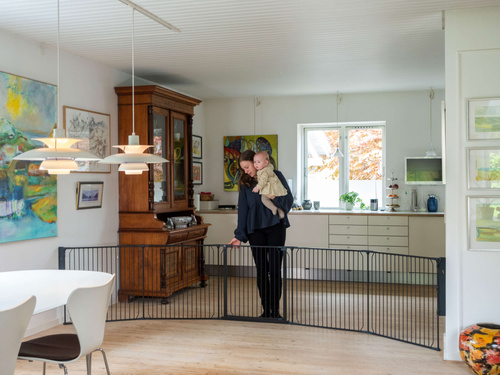 Baby Dan - Carl Wide XX outdoor safety gate, black