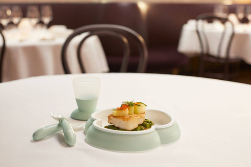 BABYBJORN - Baby Dinner Set - Powder Green