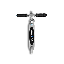 MICRO - two-wheeled scooter for children from 5 years Sprite LED, silver matt